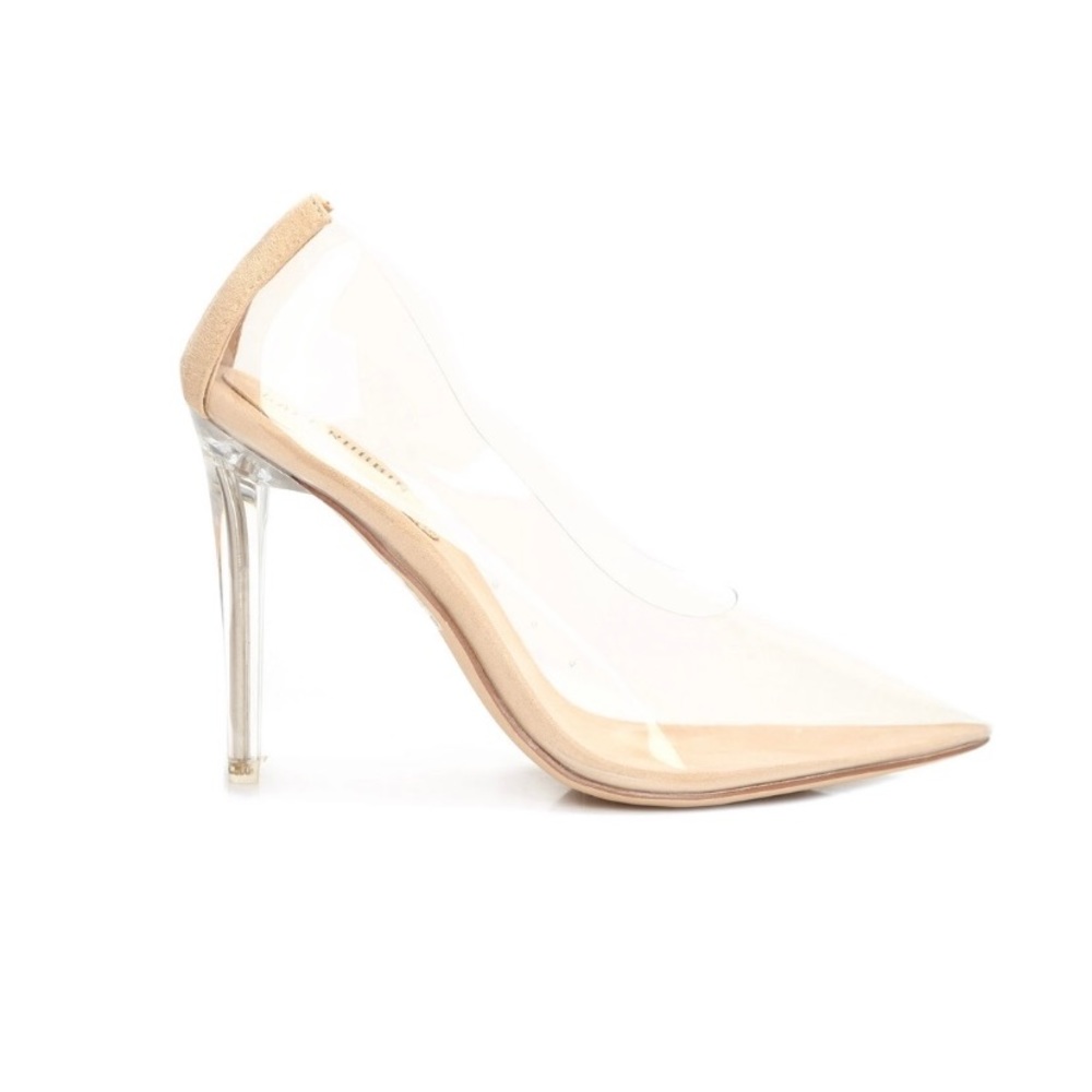 In The Clear Pump - Transparent Heels